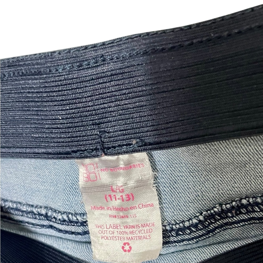 No Boundaries Light Wash Pull On Flare Jeans Size Large (11/13) - Picture 4 of 4